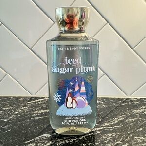 NEW Bath & Body Works Iced Sugar Plum Shower Gel